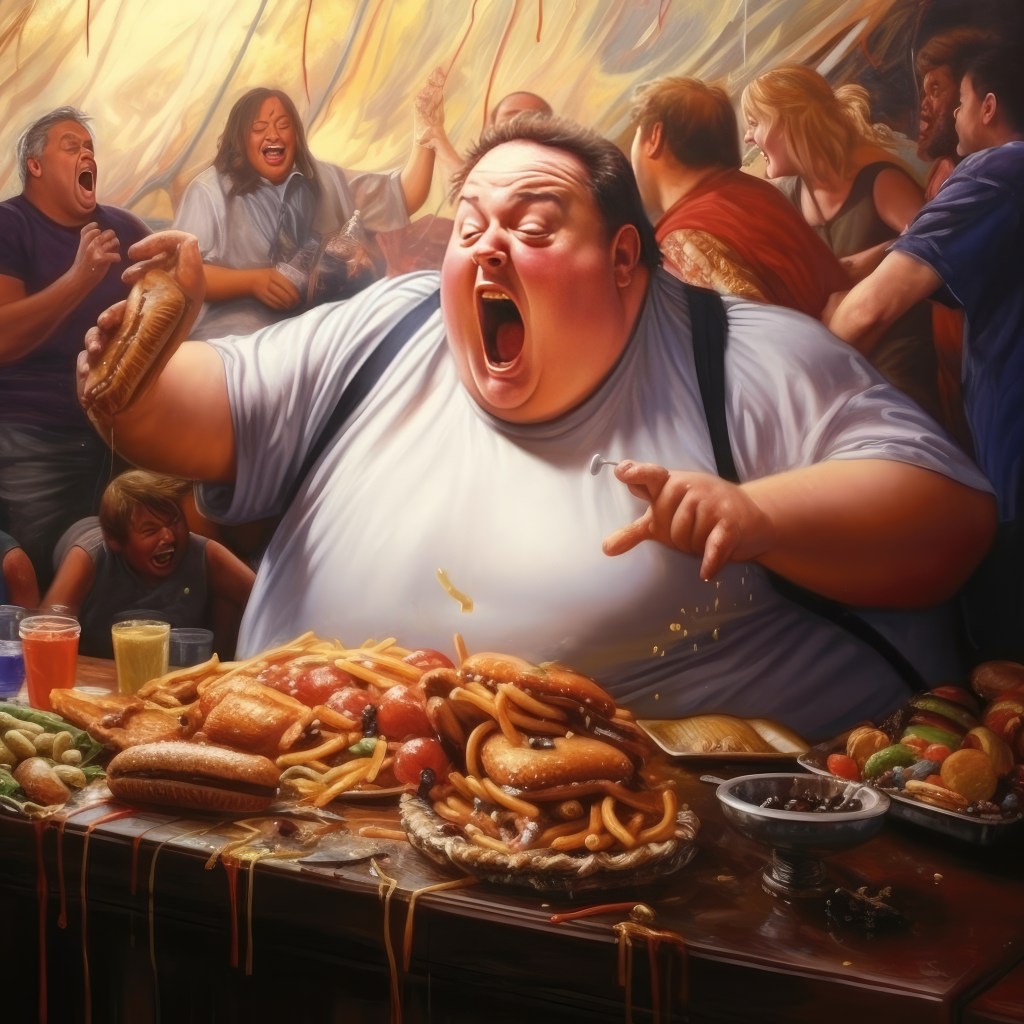Fit Fusion Hacks Gluttony at The Smorgasbord - David's Way to Health and Fitness