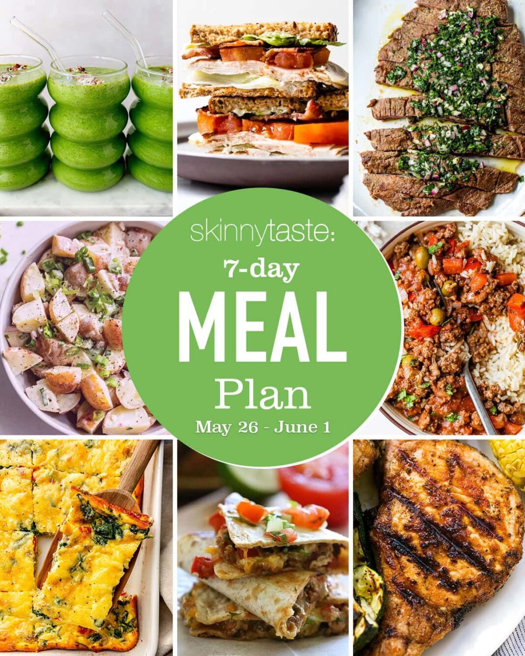 Fit Fusion Hacks Free 7 Day Healthy Meal Plan (May 26-June 1)