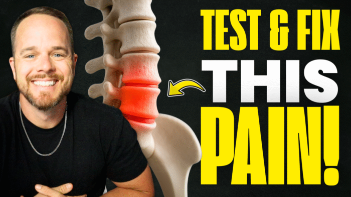 How To TEST & FIX L4-L5 or L5-S1 Disc Herniation