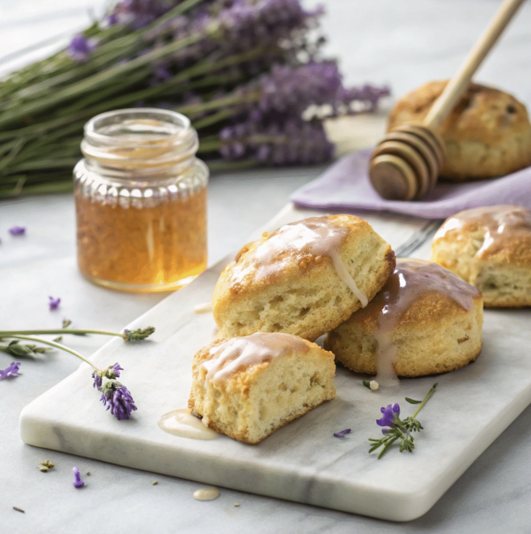 Fit Fusion Hacks Lavender Honey Scones - SHK