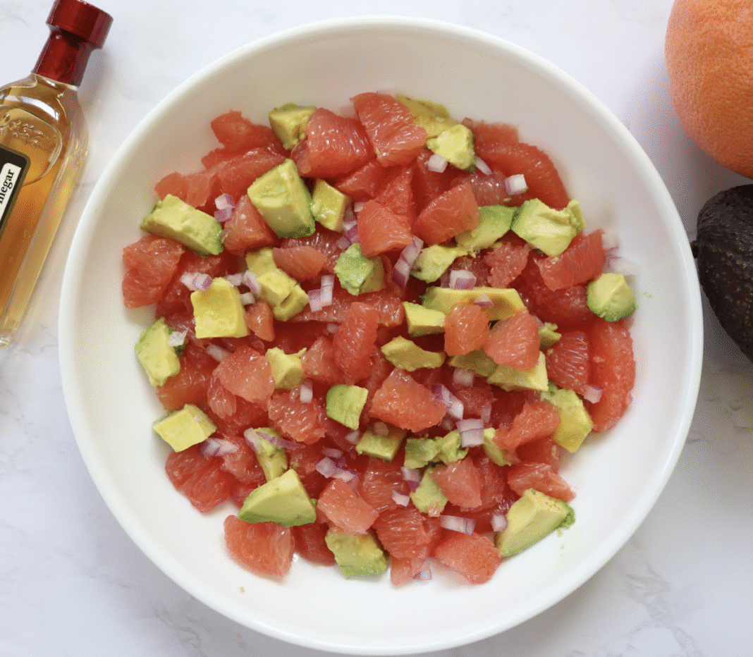 Fit Fusion Hacks Citrus Avocado Salad - SHK