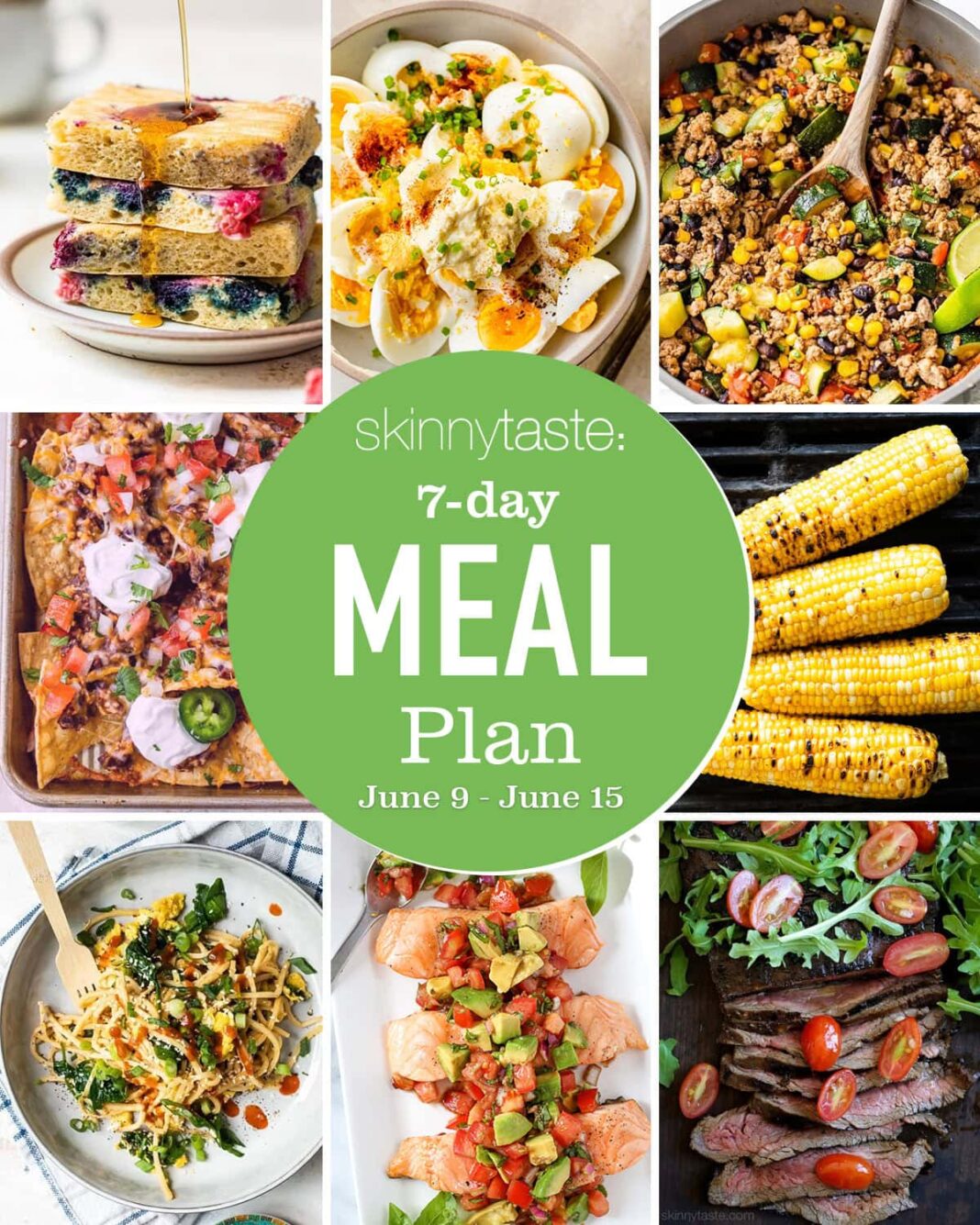 Fit Fusion Hacks Free 7 Day Healthy Meal Plan (June 9-15)
