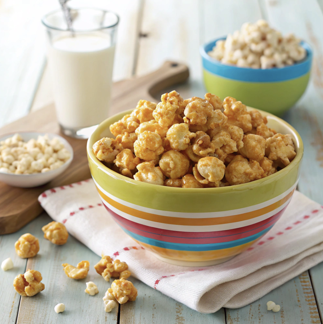 Fit Fusion Hacks Susan's Crispy Caramel Corn - SHK