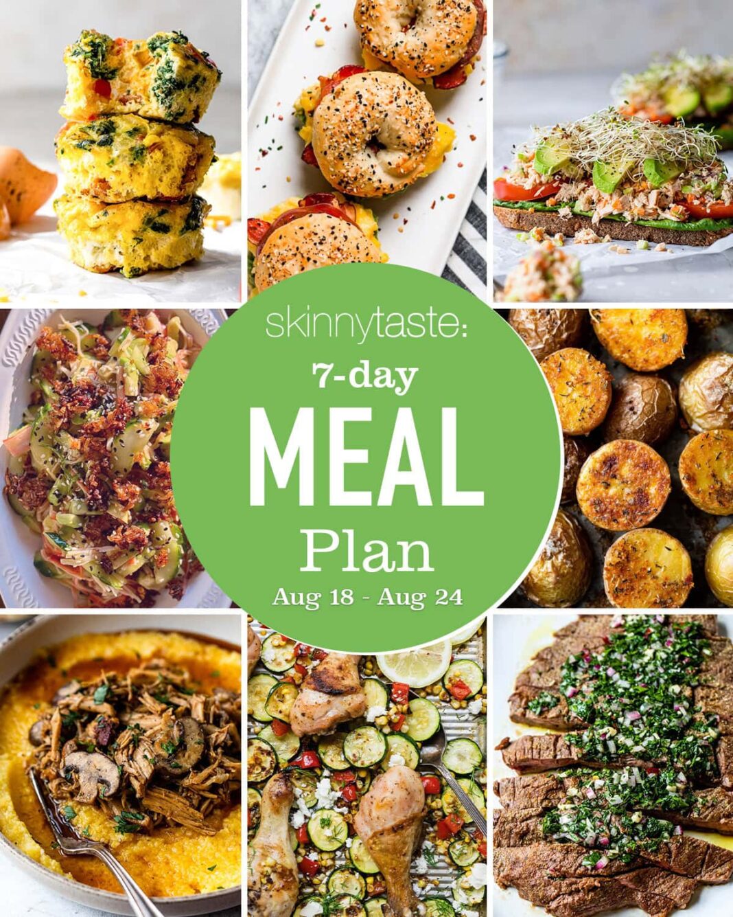 Fit Fusion Hacks Free 7 Day Healthy Meal Plan (August 18-24)