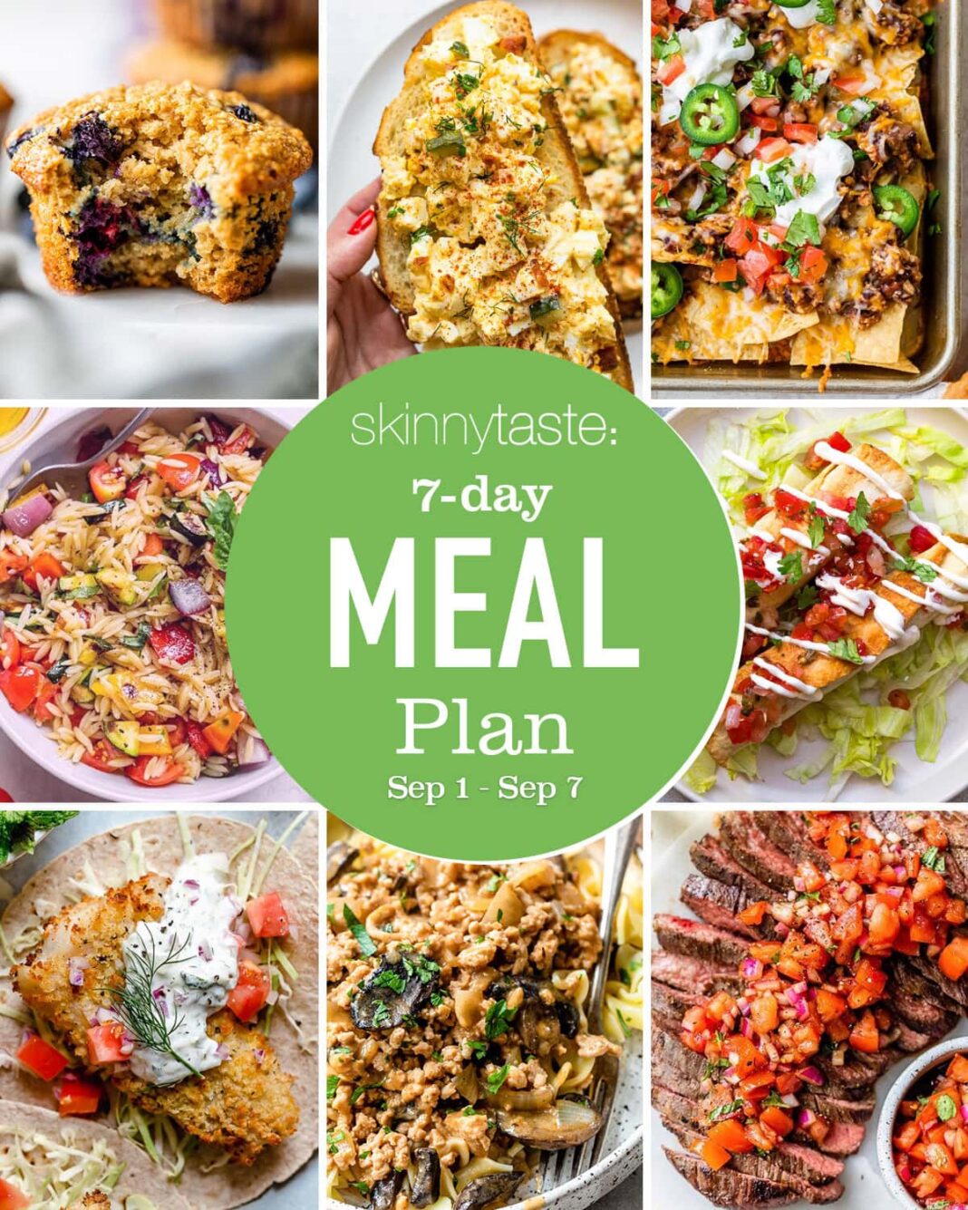 Fit Fusion Hacks Free 7 Day Healthy Meal Plan (September 1-7)