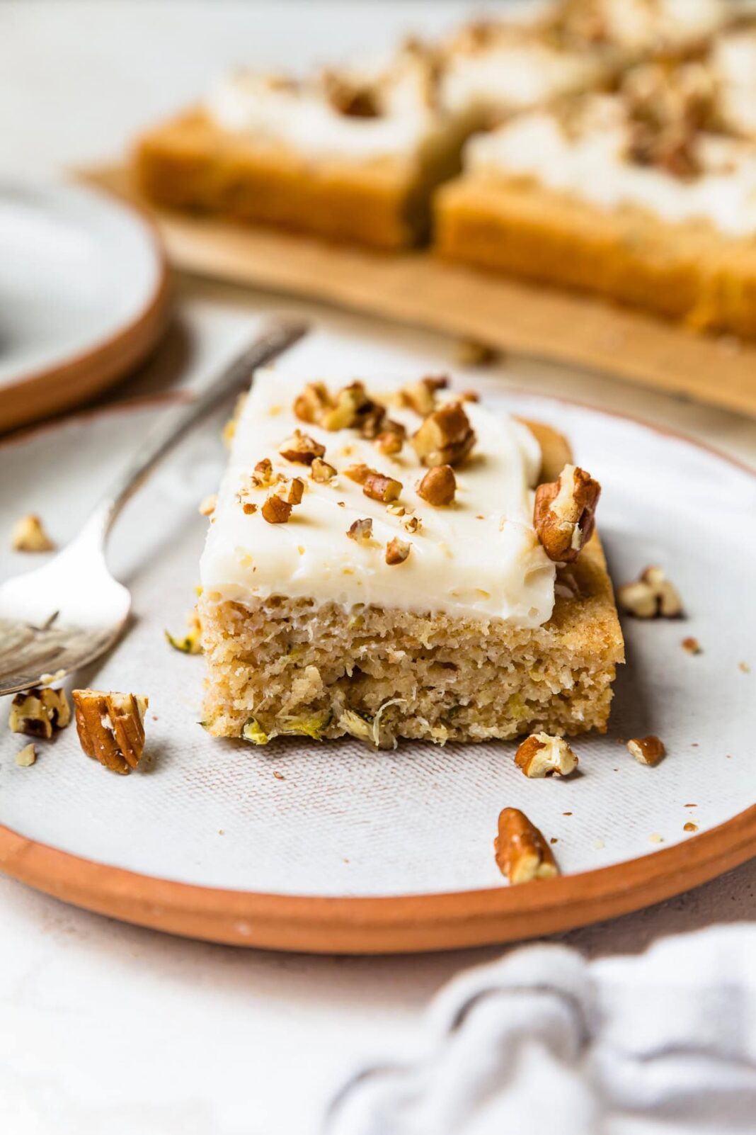 Fit Fusion Hacks Zucchini Cake with Pineapple and Cream Cheese Frosting
