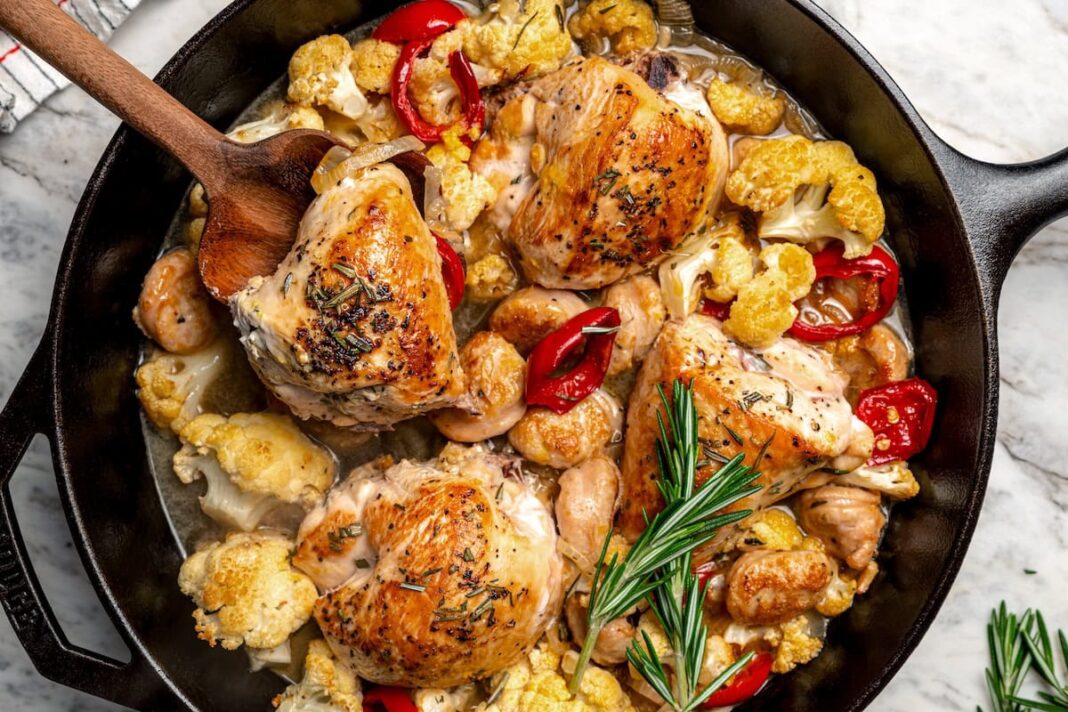 Fit Fusion Hacks Chicken Scarpariello (Low-Carb Version) | Skinnytaste