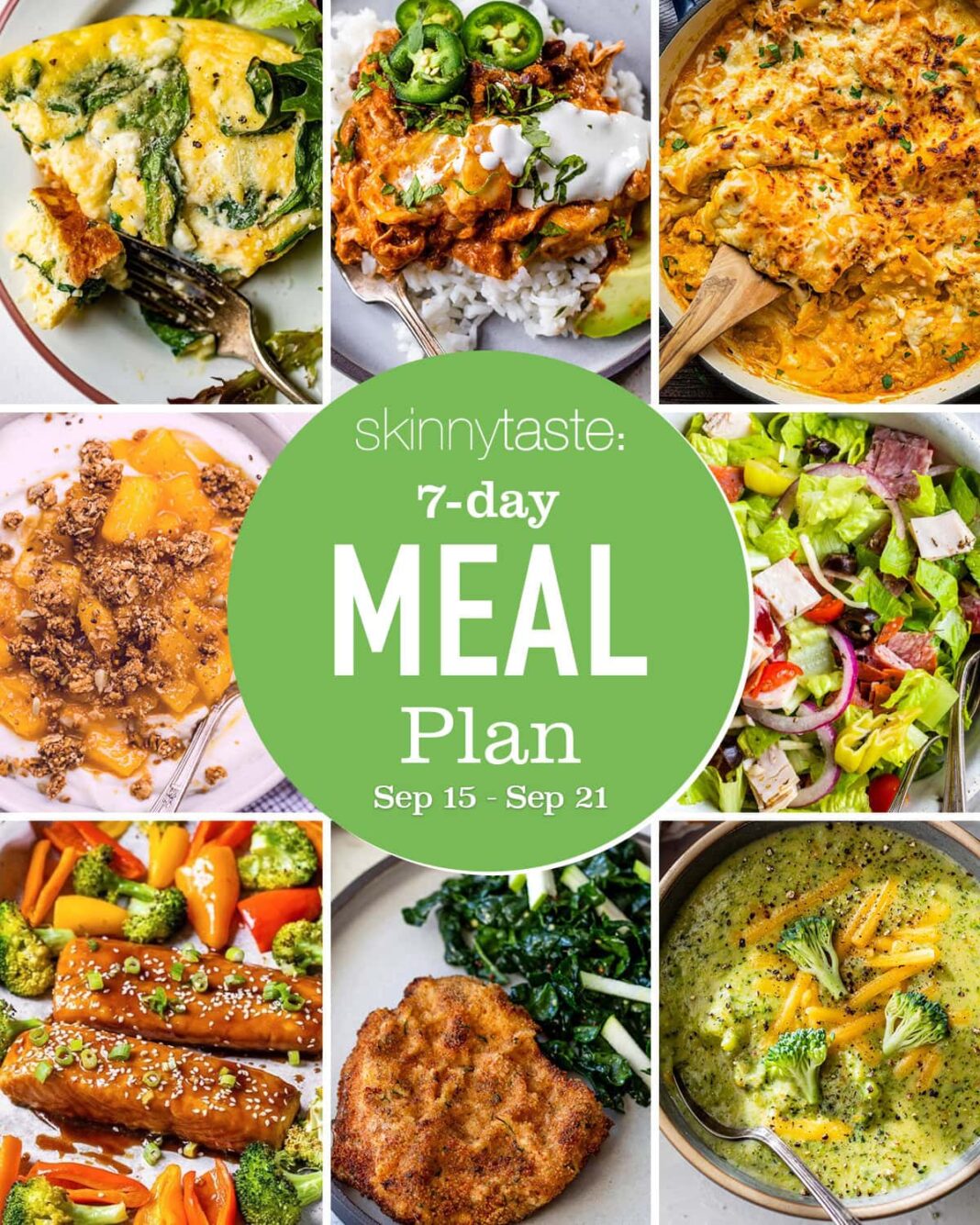 Fit Fusion Hacks Free 7 Day Healthy Meal Plan (September 15-21)