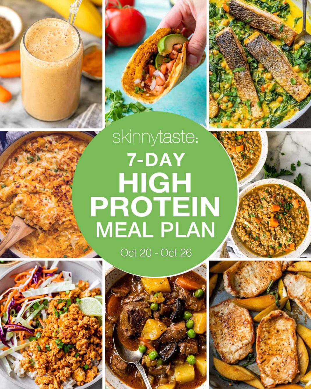 Fit Fusion Hacks 7 Day High Protein Diet Meal Plan