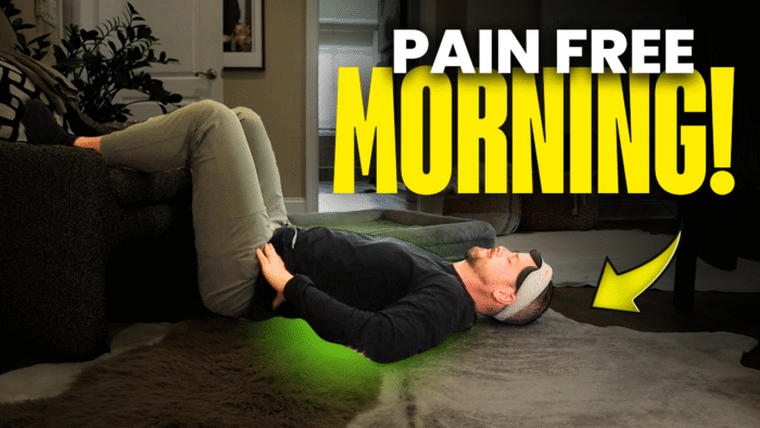 Morning Back Pain GONE! Try This NEW Routine for Disc Pain Relief.