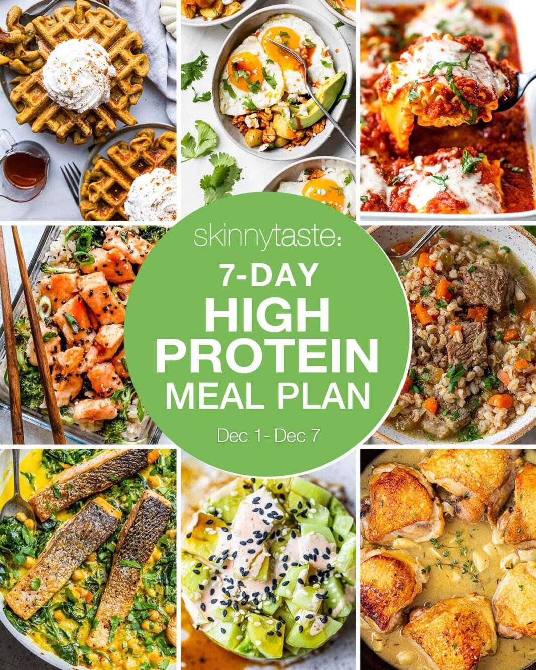 Fit Fusion Hacks 7 Day High Protein Diet Meal Plan