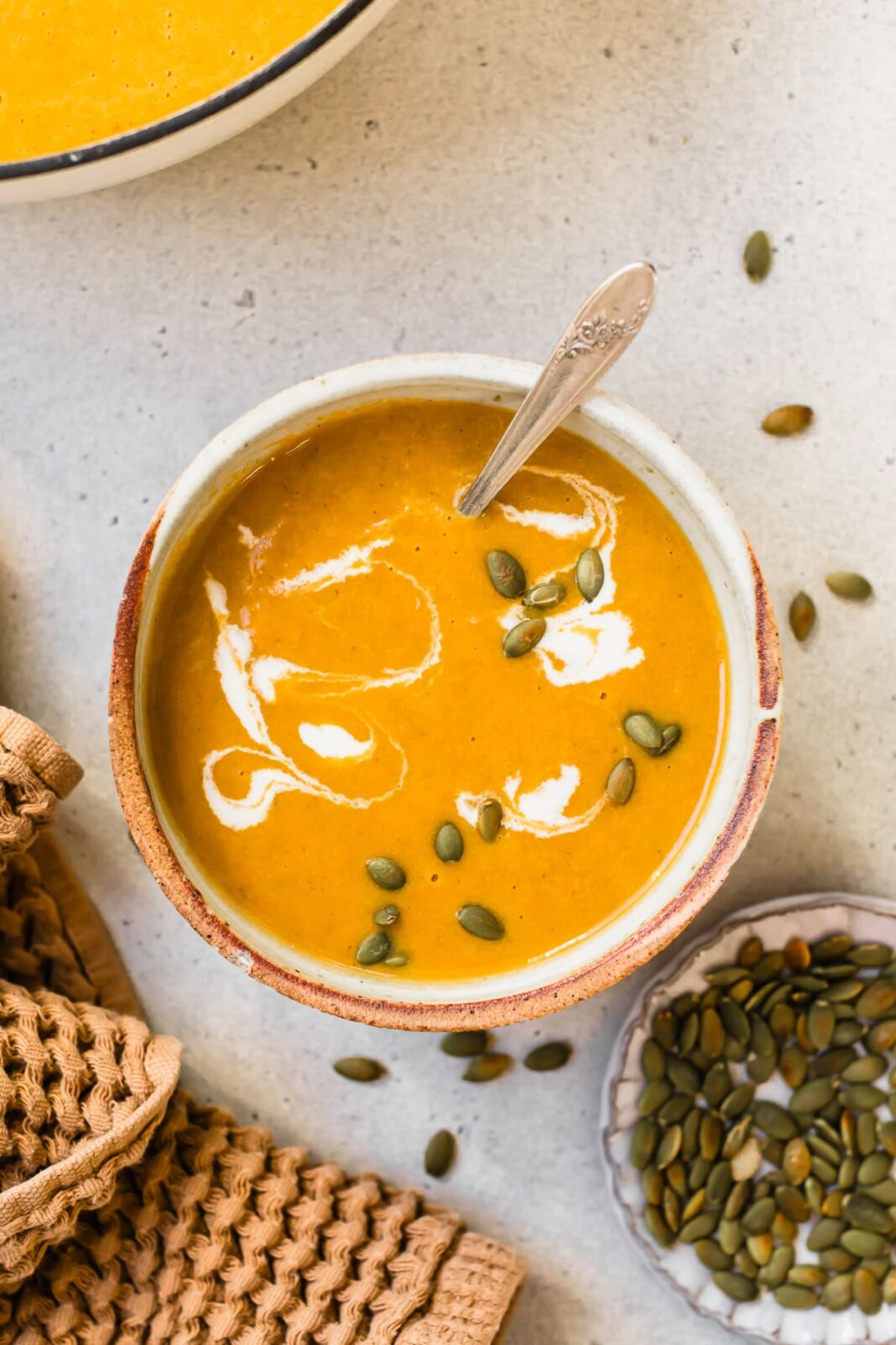Fit Fusion Hacks Pumpkin Ginger Coconut Soup (with Canned Pumpkin)