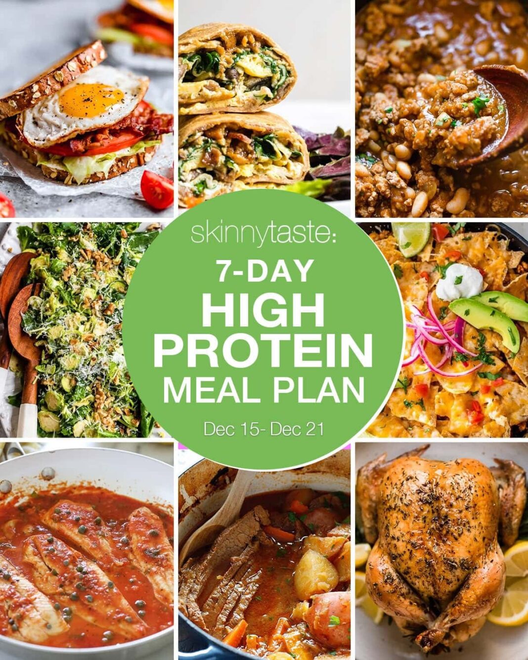 Fit Fusion Hacks 7 Day High Protein Diet Meal Plan