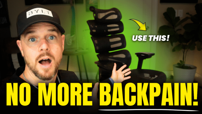 Best Office Chair for Disc Herniations & Low Back Pain