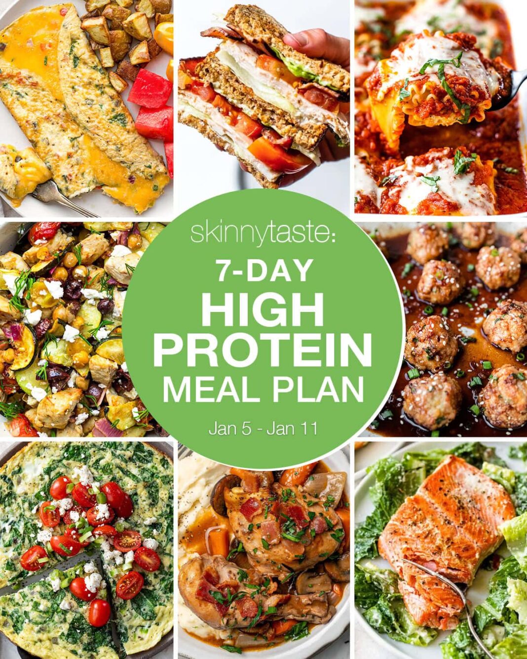 Fit Fusion Hacks 7 Day High-Protein High-Fiber Diet Meal Plan