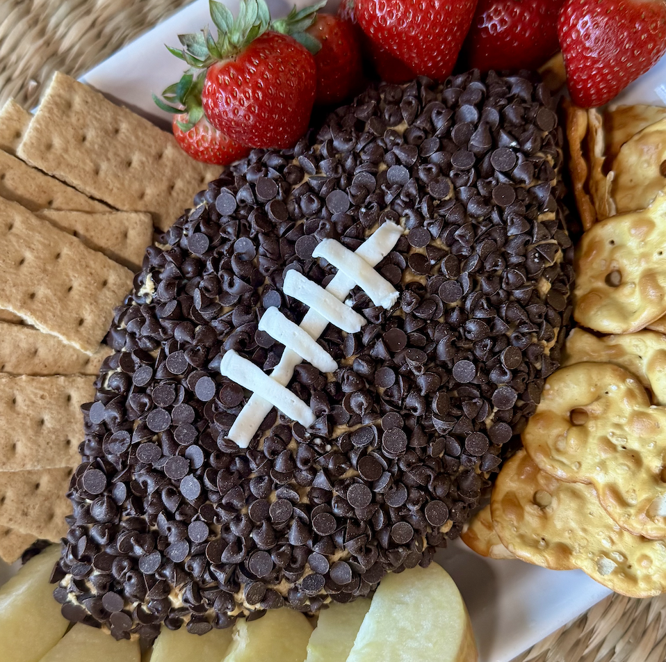Fit Fusion Hacks Peanut Butter Football Dip - SHK
